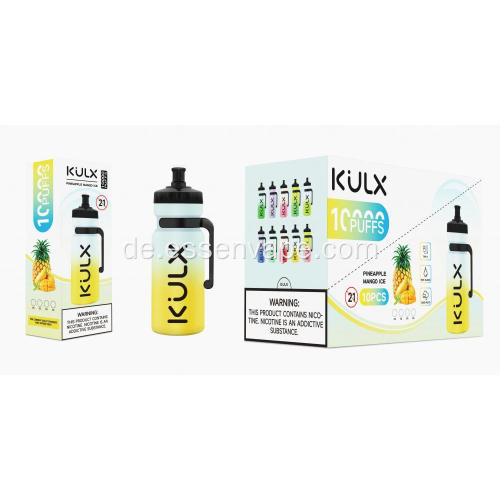 Erdbeerkiwi Kulx 10000 Puffs Vape Aromen Spanien